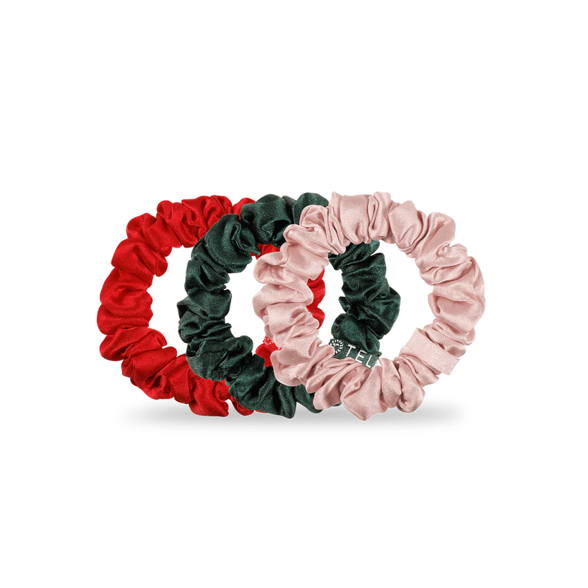 Small Scrunchie Poinsettia - TELETIES