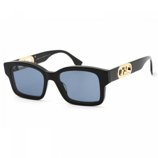 O'Lock Sunglasses Shiny Black/Blue - Fendi