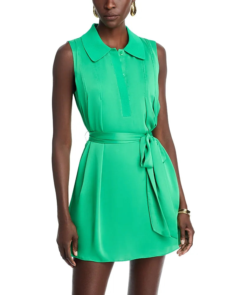 Lina Mini Dress Bright Palm - Ramy Brook