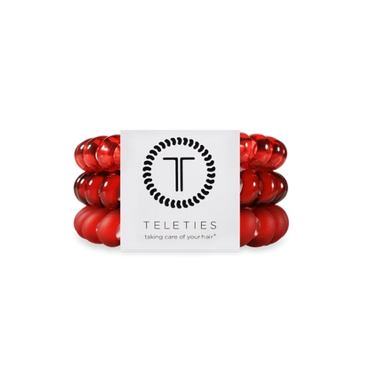 Large Hair Ties Red Carpet Ready - TELETIES