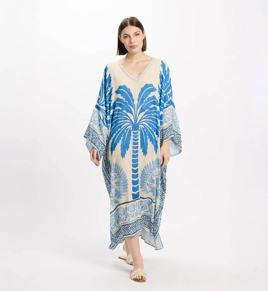 Rhoda Kaftan Blue - Miss June