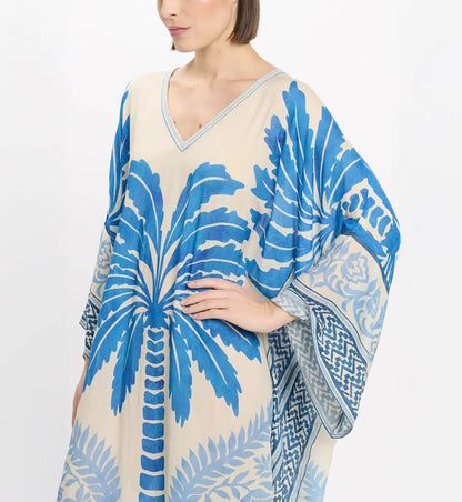 Rhoda Kaftan Blue - Miss June