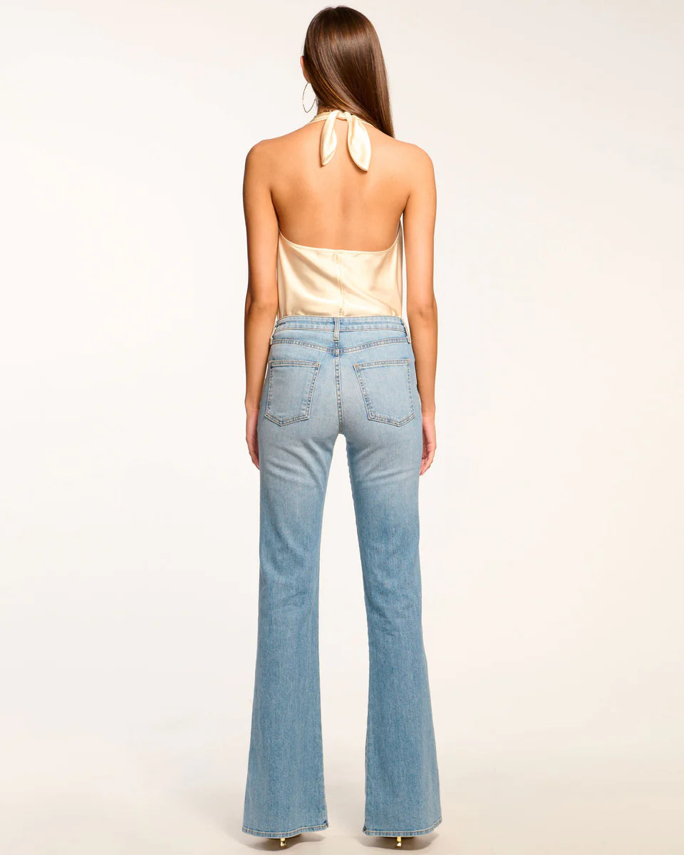 Helena High-Rise Flare Jean Light Wash - Ramy Brook