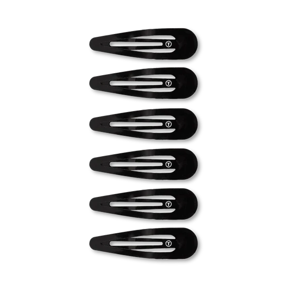 Snap Clip (6ct) Jet Black - TELETIES