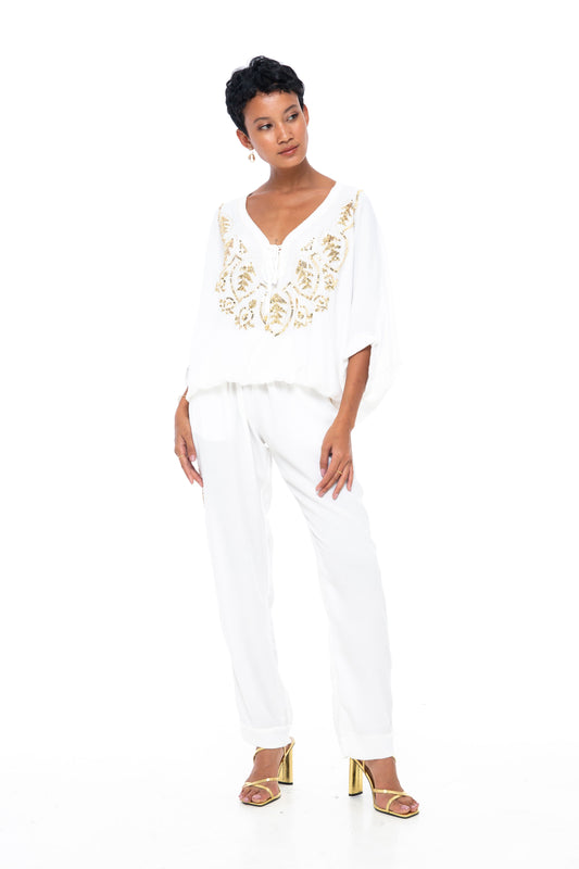 Evening Miami Top White - Skemo