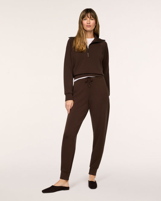 Airessentials Half Zip Umber Root - SPANX