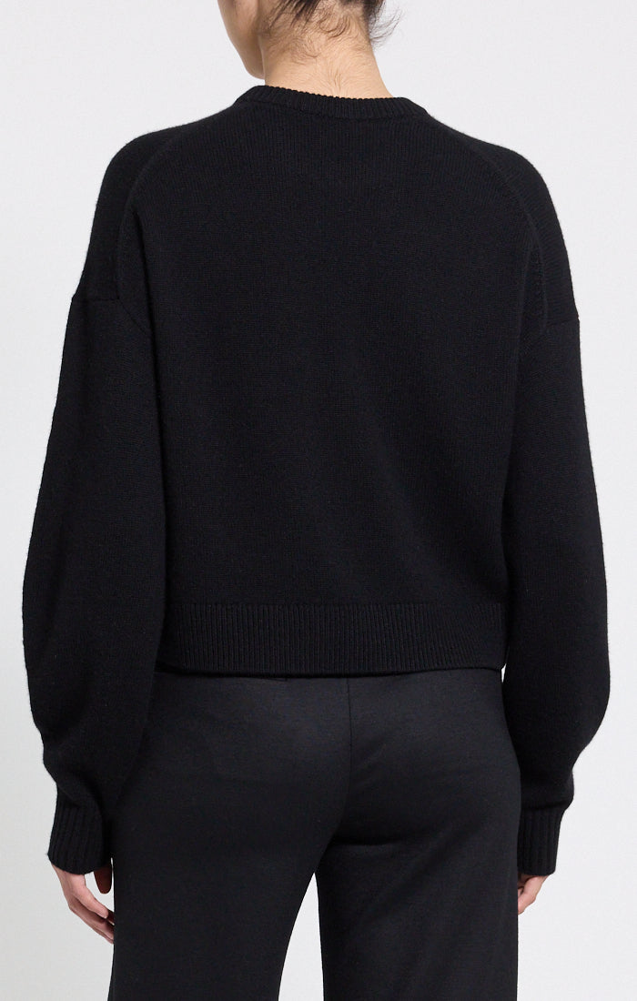 Crewneck Cashmere Sweater Black - Theory Women