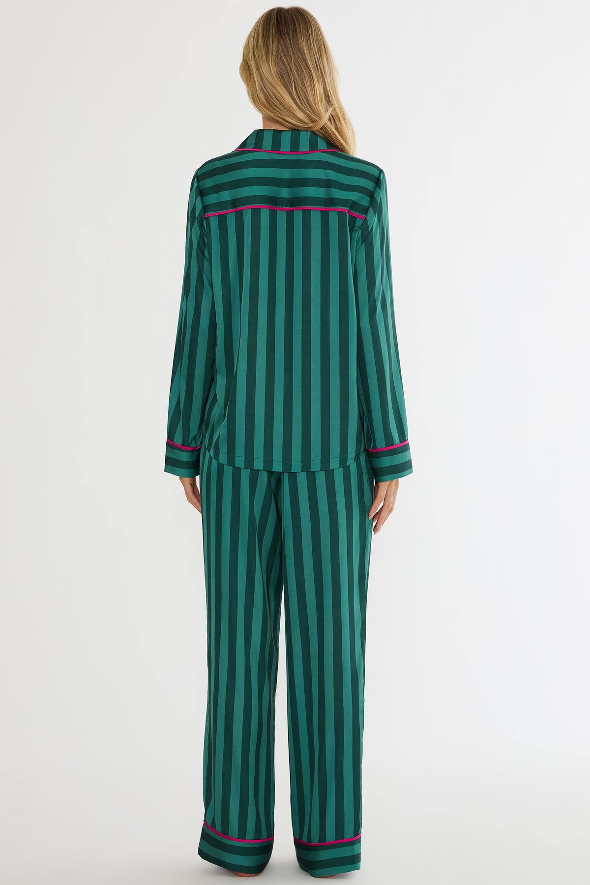 Livy & Connie PJ Set Pine Stripe - Beach Riot