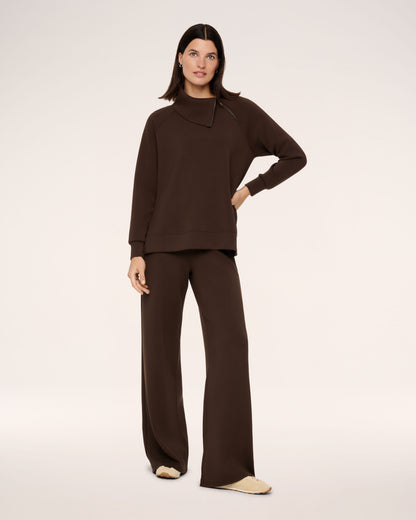Airessentials Side Zip Tunic Umber Root - SPANX