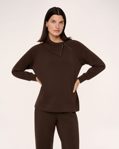 Airessentials Side Zip Tunic Umber Root - SPANX