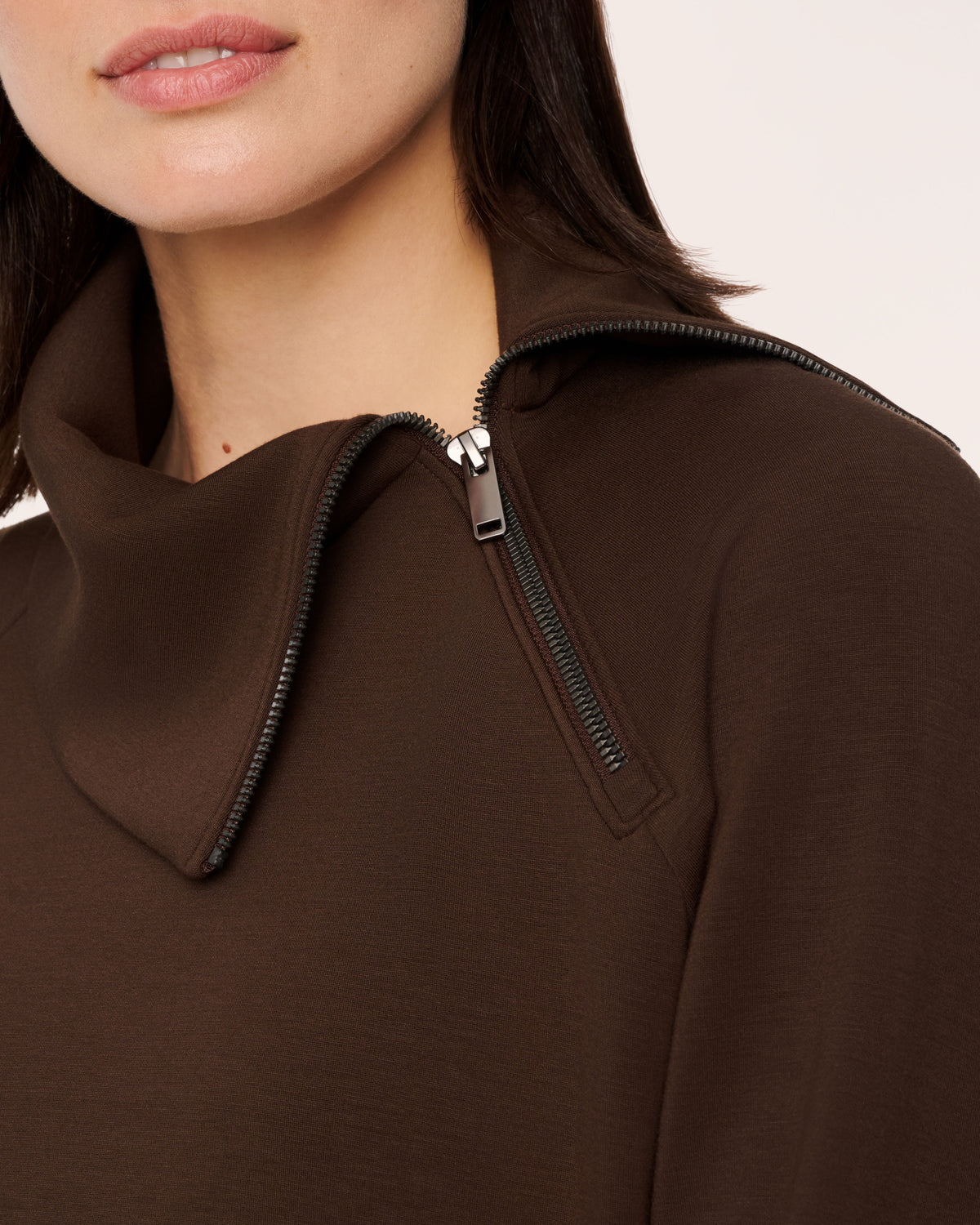 Airessentials Side Zip Tunic Umber Root - SPANX