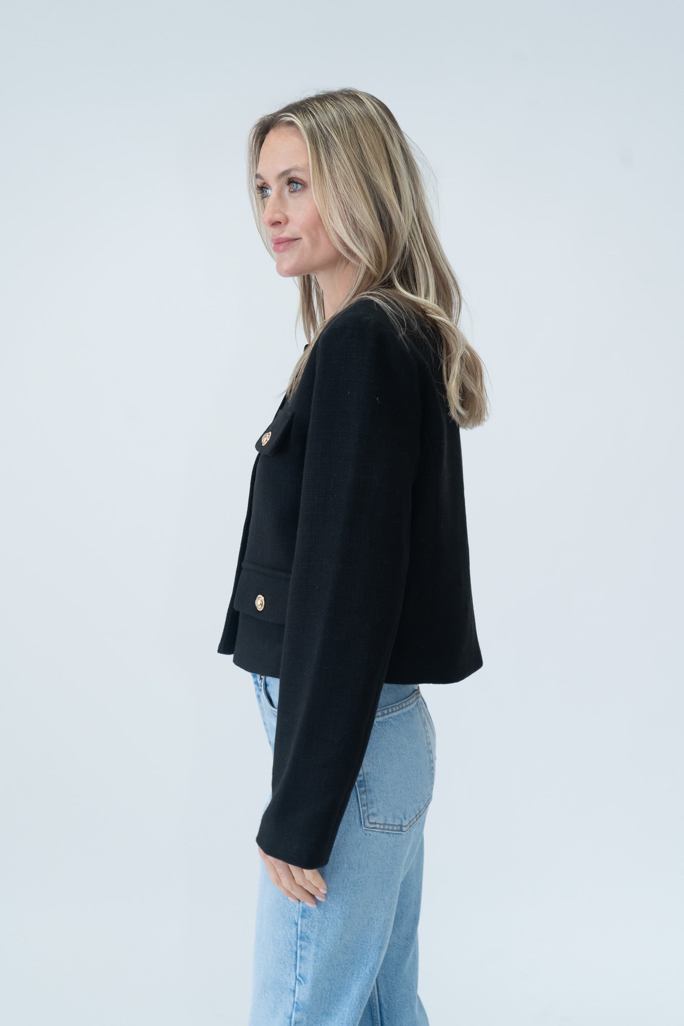 Blakely Blazer Black - Six Fifty Clothing