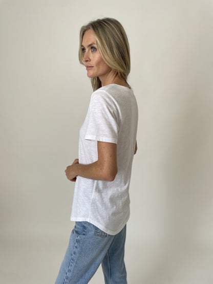 Amelia Tee White - Six Fifty Clothing