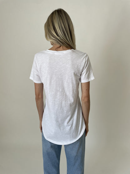 Amelia Tee White - Six Fifty Clothing