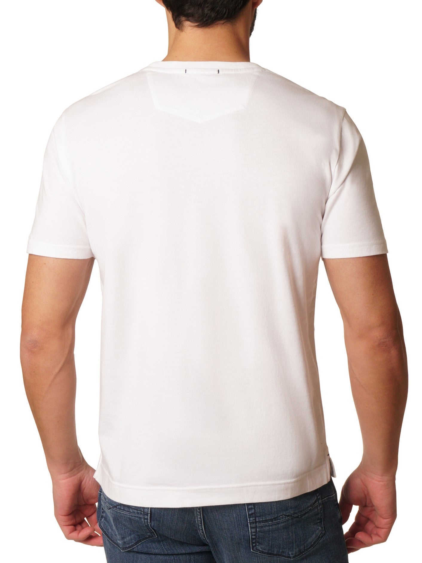 Grand Speed Short Sleeve T-Shirt White - Robert Graham