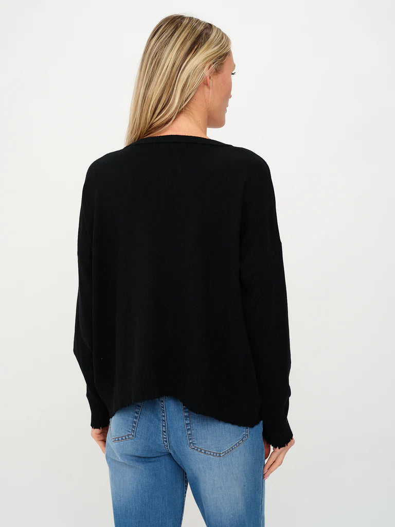 Angii Sweater Black - Six Fifty Clothing