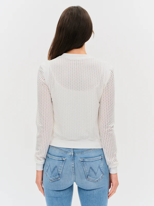 The Cutout Jacket White - Six Fifty Clothing