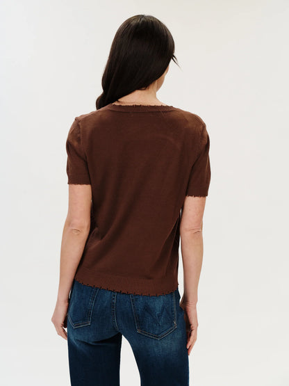 Gemma Sweater Pecan - Six Fifty Clothing