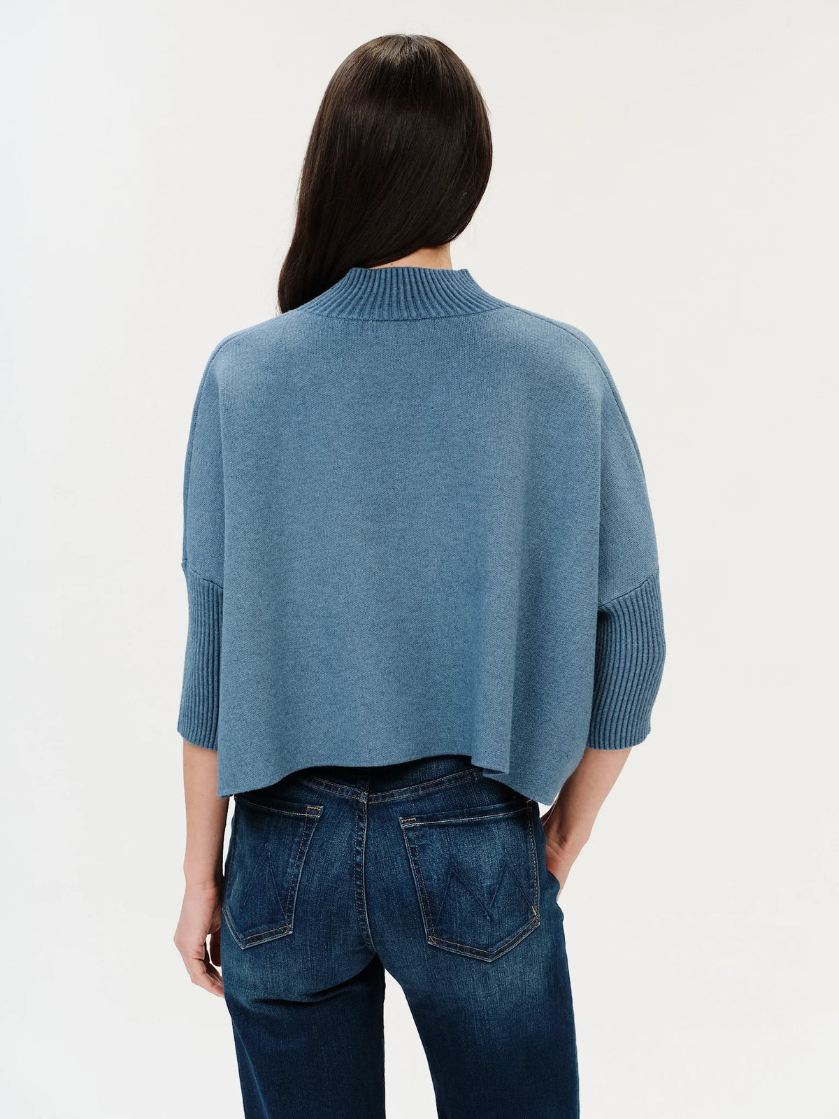 Oslo Sweater Blue - Six Fifty Clothing