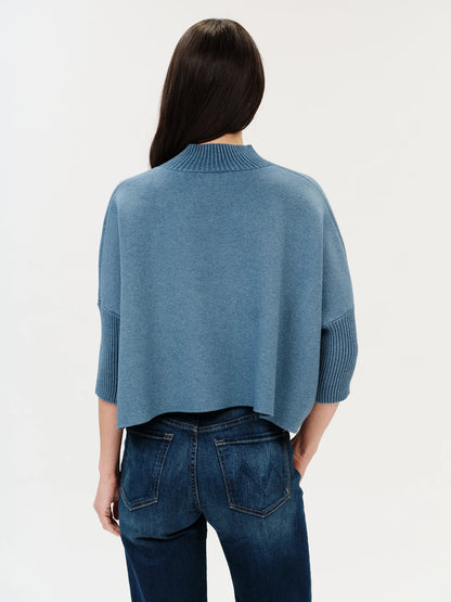 Oslo Sweater Blue - Six Fifty Clothing