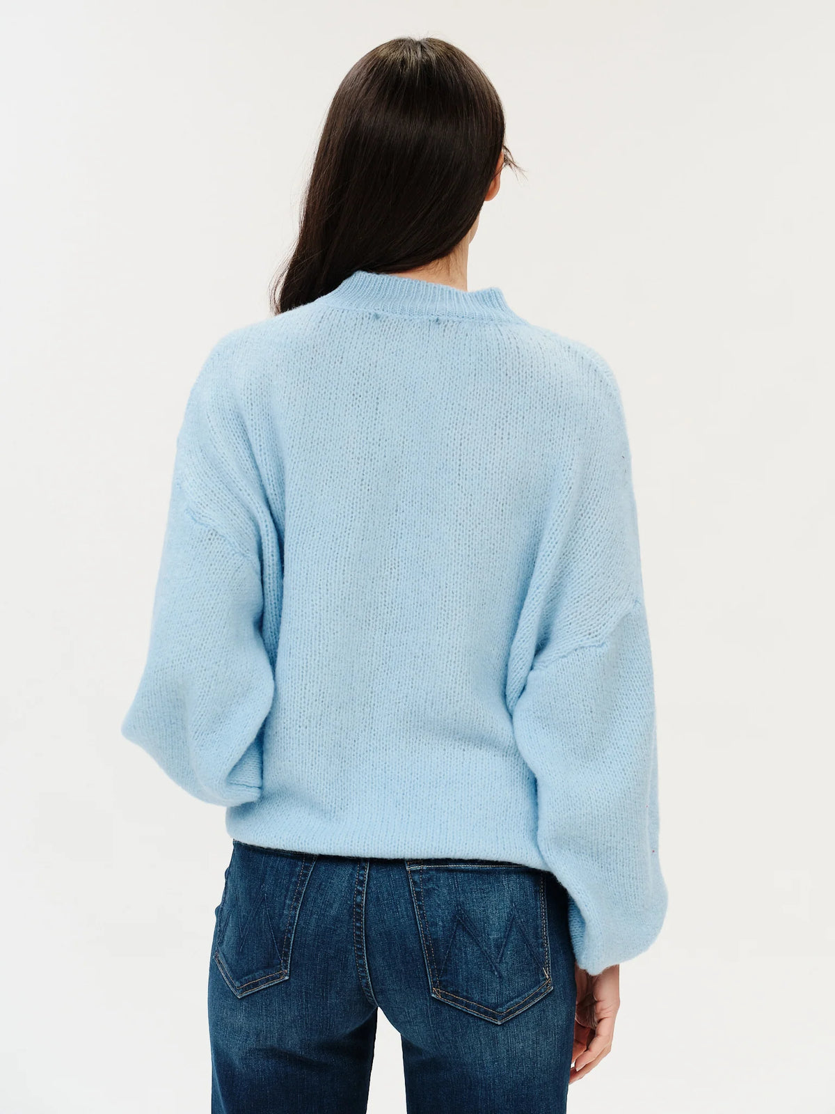 Ciao Sweater Light Blue - Six Fifty Clothing
