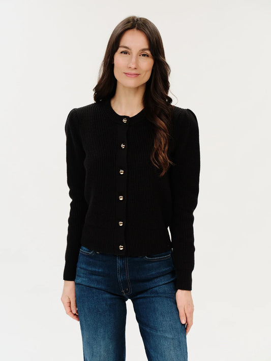 Fia Cardigan Black - Six Fifty Clothing
