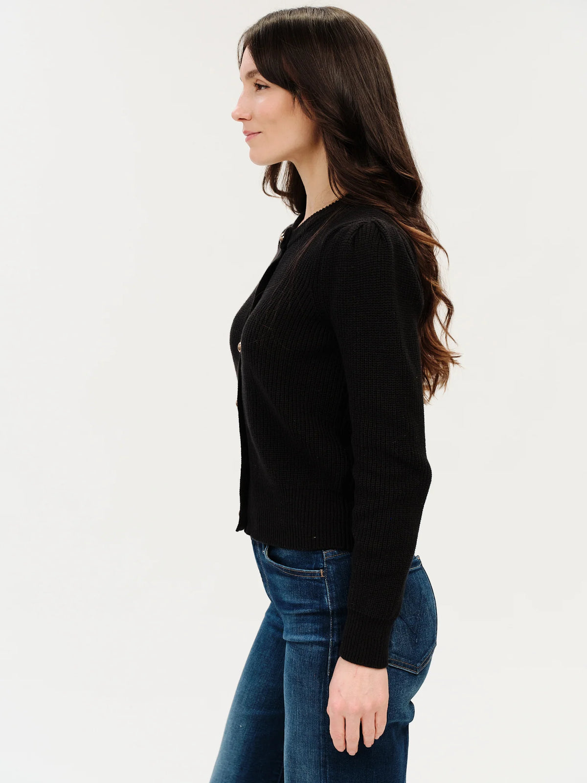 Fia Cardigan Black - Six Fifty Clothing