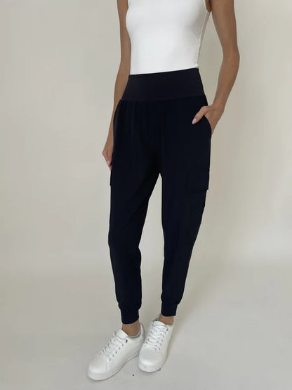 Kristie Jogger Black - Six Fifty Clothing