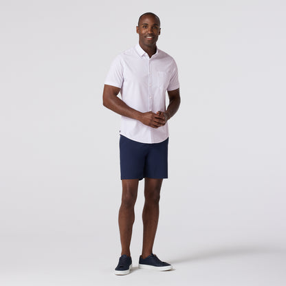 Leeward Short Sleeve Mulberry Double Diamond - Mizzen + Main