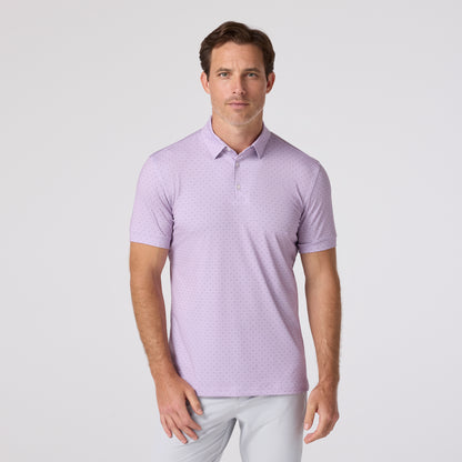 Versa Polo Lavender Haze Stacked - Mizzen + Main