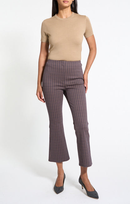 Kick Pant Knit Palomino Multi - Theory Women