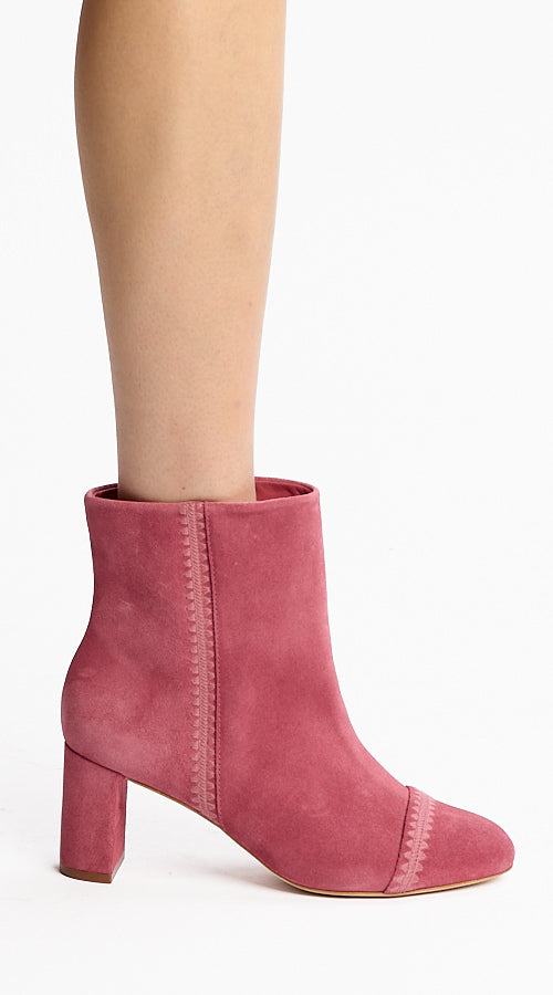 Peyton Crochet Suede Boot Redwood - Cinq à Sept