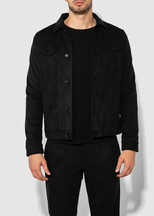 Dean Butter Suede Noir - Monfrere