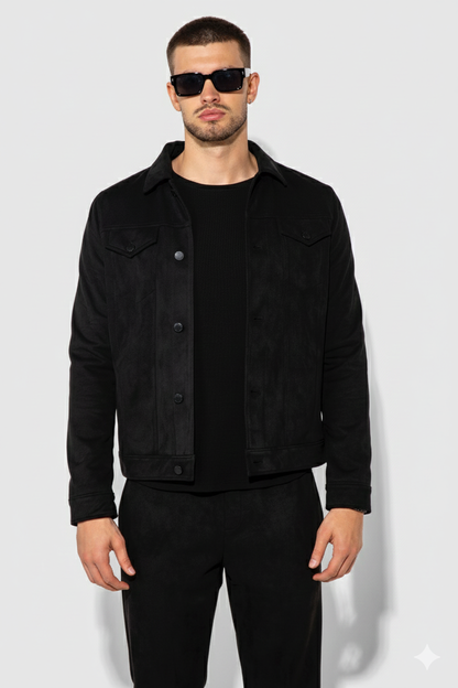 Dean Butter Suede Noir - Monfrere