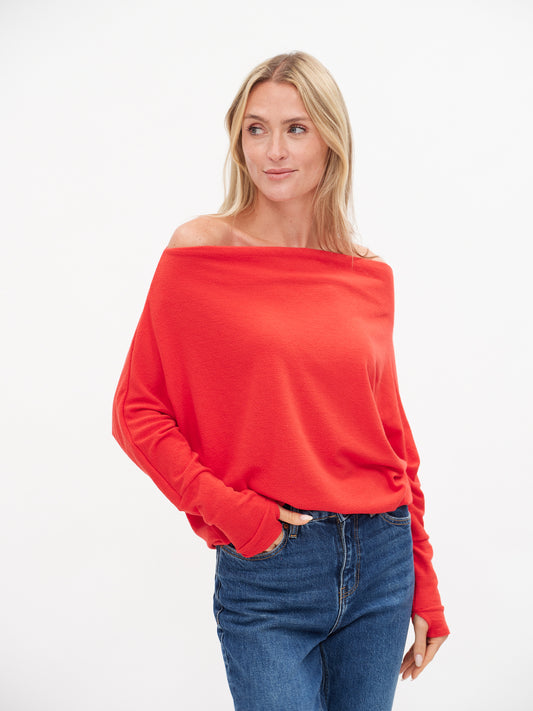The Anywhere Top Red - Six Fifty Clothing