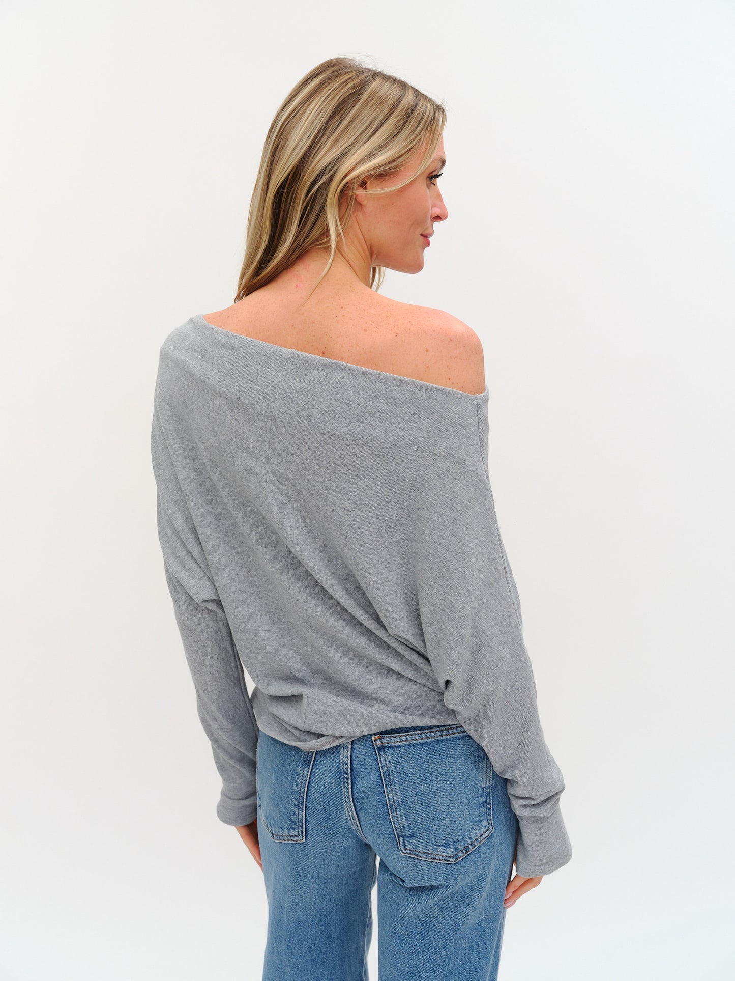 The Anywhere Top Heather Grey - Six Fifty Clothing
