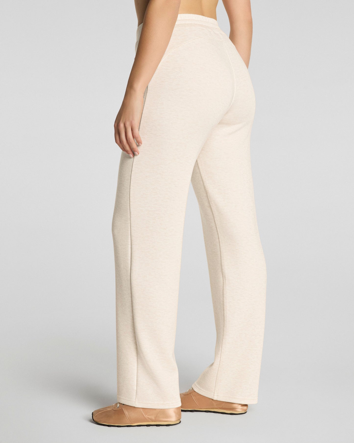 Airessentials Straight Leg Pant Oatmeal Heather - SPANX