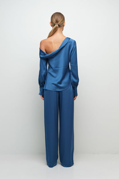 Alice Top Washed Indigo - Simkhai