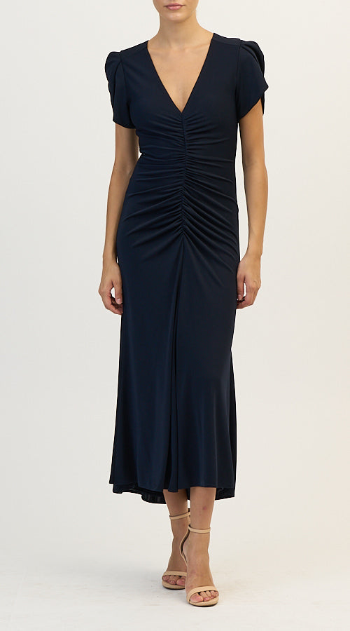 Aviva Dress Navy - Cinq à Sept