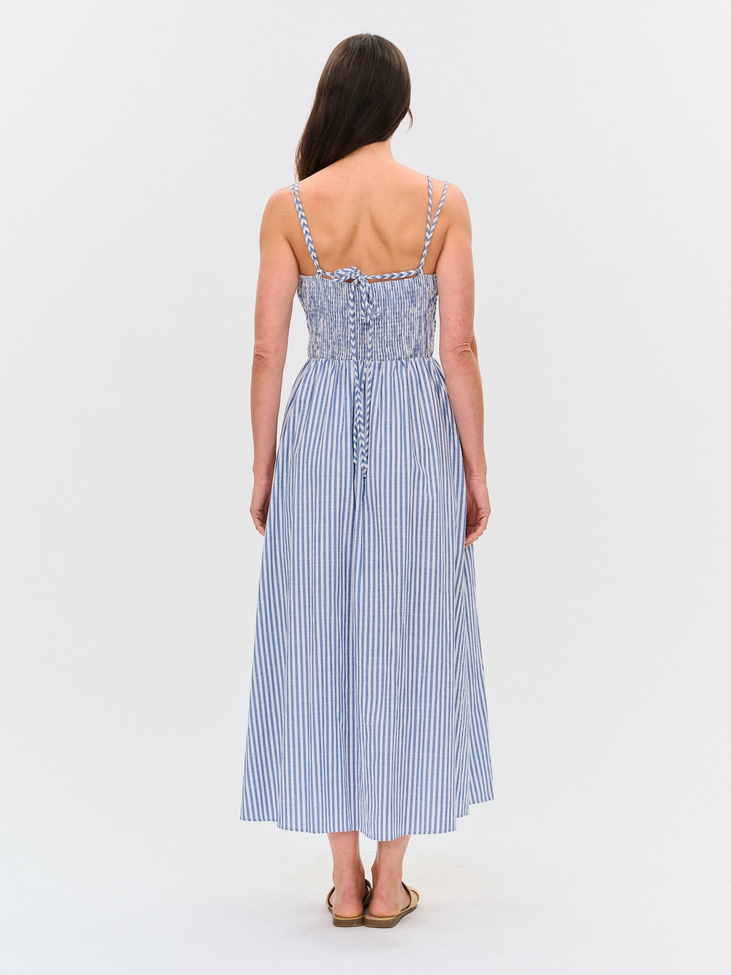 Ebony Dress Blue - Six Fifty Clothing