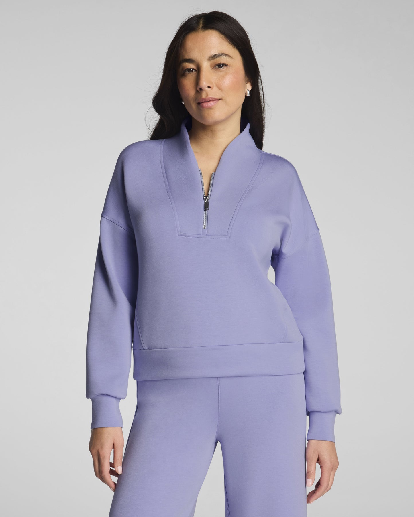 Airessentials Shawl Collar Half Zip Anemone - SPANX