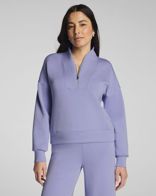 Airessentials Shawl Collar Half Zip Anemone - SPANX