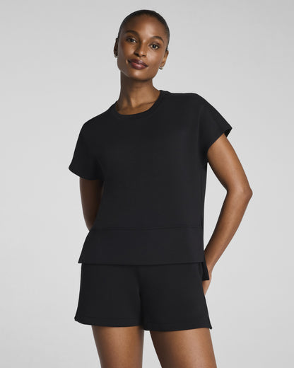 Airessentials Crewneck Tee Very Black - SPANX