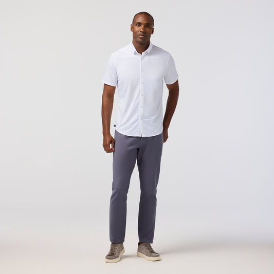 Halyard Short Sleeve White Petal Hatch - Mizzen + Main