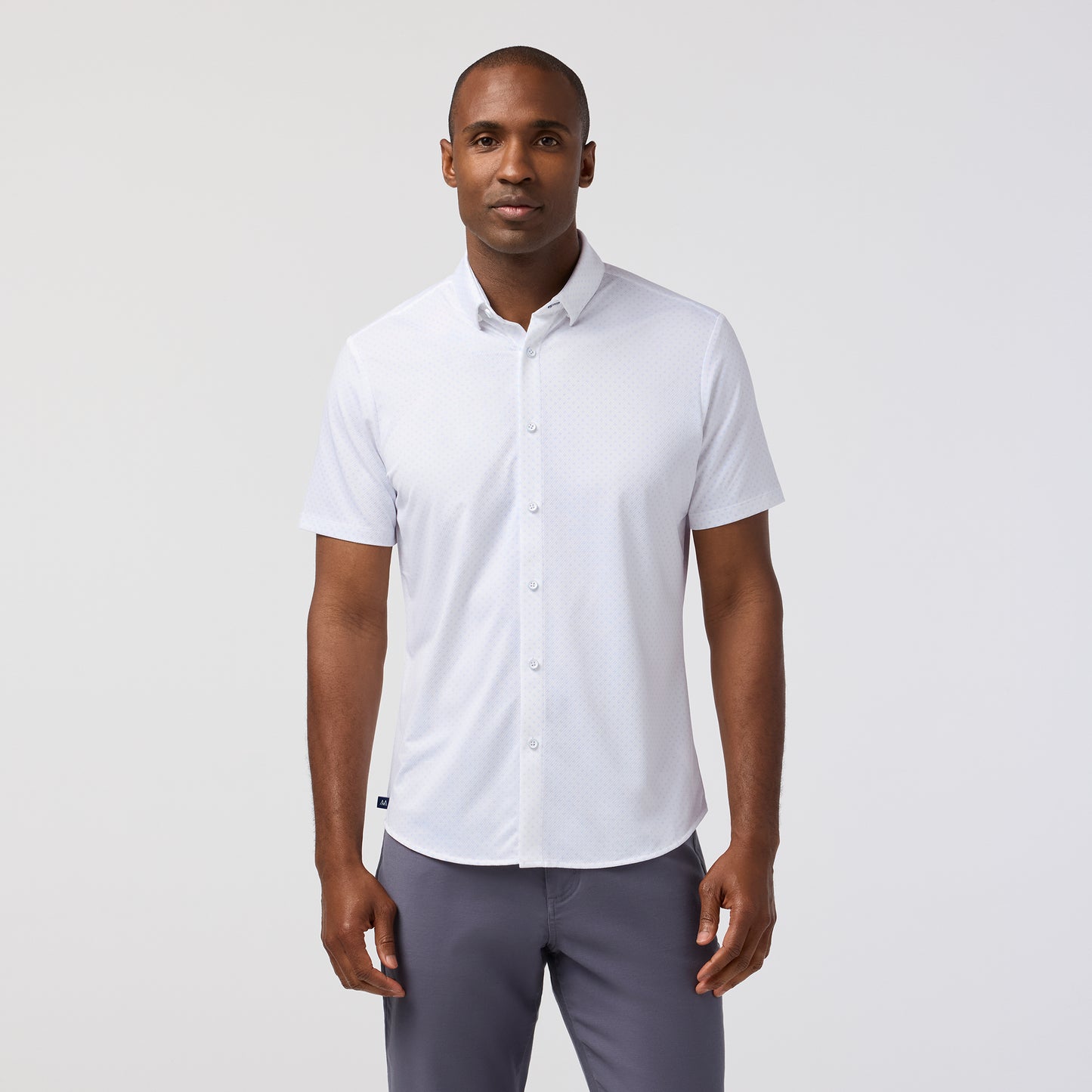 Halyard Short Sleeve White Petal Hatch - Mizzen + Main