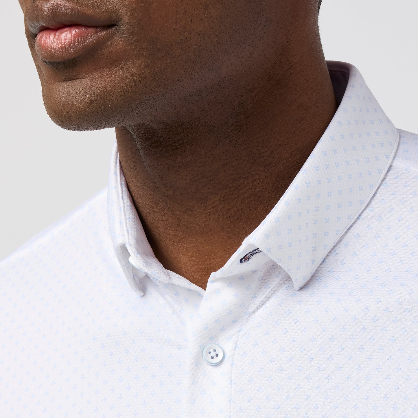 Halyard Short Sleeve White Petal Hatch - Mizzen + Main