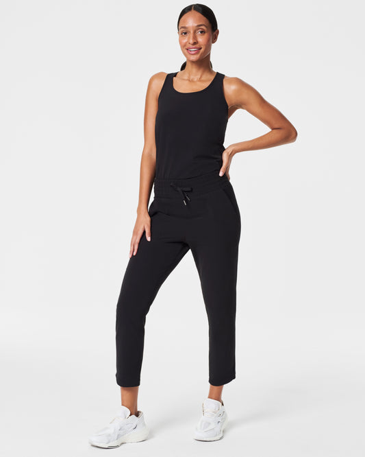 On The Move Tapered Pant Very Black - SPANX