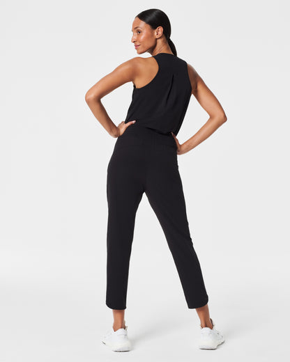 On The Move Tapered Pant Very Black - SPANX