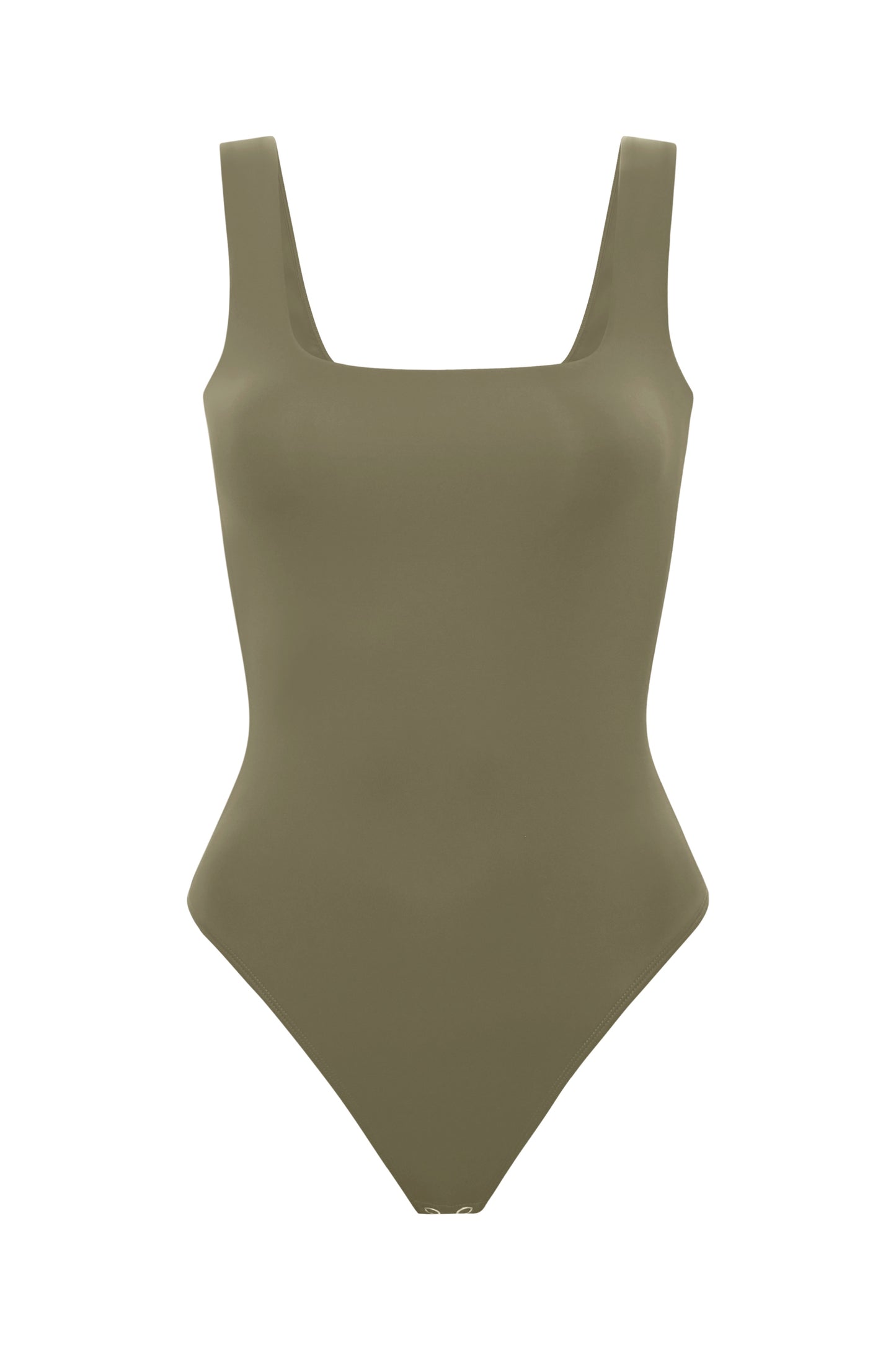 The Sculpting Modern Tank Bodysuit Cedarwood - Good American