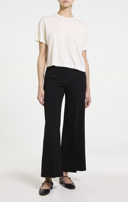 Boxy Tee Regal Merino New Ivory - Theory Women